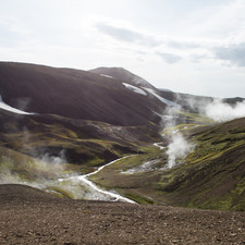Landmannalaugar to Hrafntinnusker, 2014