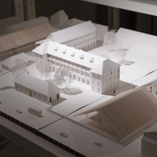 Kusunoki Moreau, 1:200 model, Maison des Cultures des Memoires de la Guyane<br>Archi-Depot, Tokyo, 2017