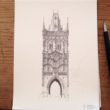 The Powder Tower, Prague, 2014