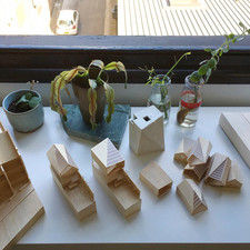 1:100 models, Aileen Sage Architects, 2016
