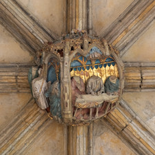 Cloister Boss, Norwich Cathedral, 2025