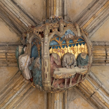 Cloister Boss, Norwich Cathedral, 2025