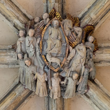 Cloister Boss, Norwich Cathedral, 2025