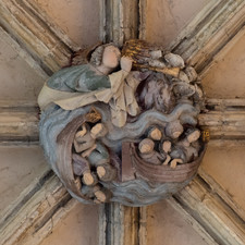 Cloister Boss, Norwich Cathedral, 2025