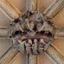 Cloister Boss, Norwich Cathedral, 2025