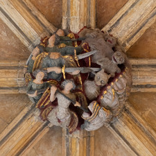 Cloister Boss, Norwich Cathedral, 2025