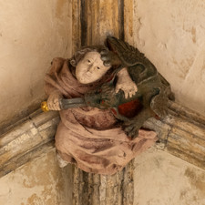 Cloister Boss, Norwich Cathedral, 2025