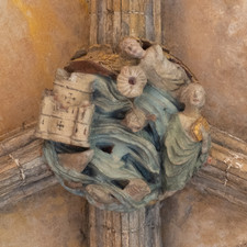 Cloister Boss, Norwich Cathedral, 2025