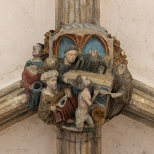 Cloister Boss, Norwich Cathedral, 2025