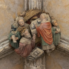 Cloister Boss, Norwich Cathedral, 2025