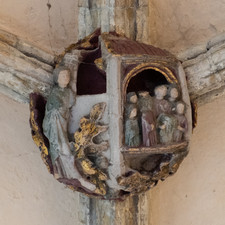 Cloister Boss, Norwich Cathedral, 2025