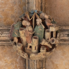 Cloister Boss, Norwich Cathedral, 2025