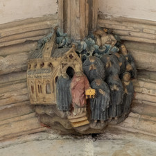 Cloister Boss, Norwich Cathedral, 2025