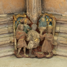 Cloister Boss, Norwich Cathedral, 2025